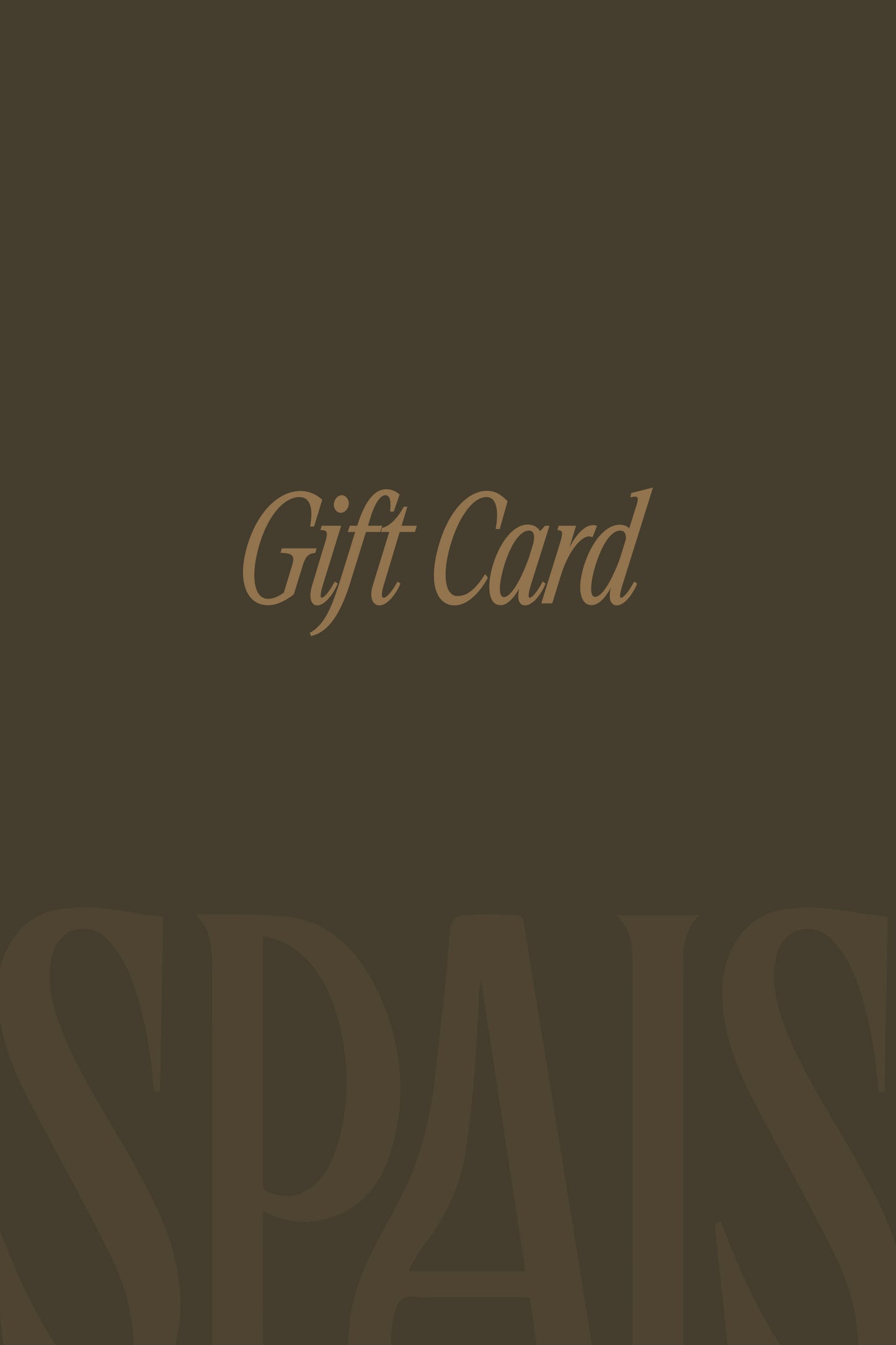 Gift Card